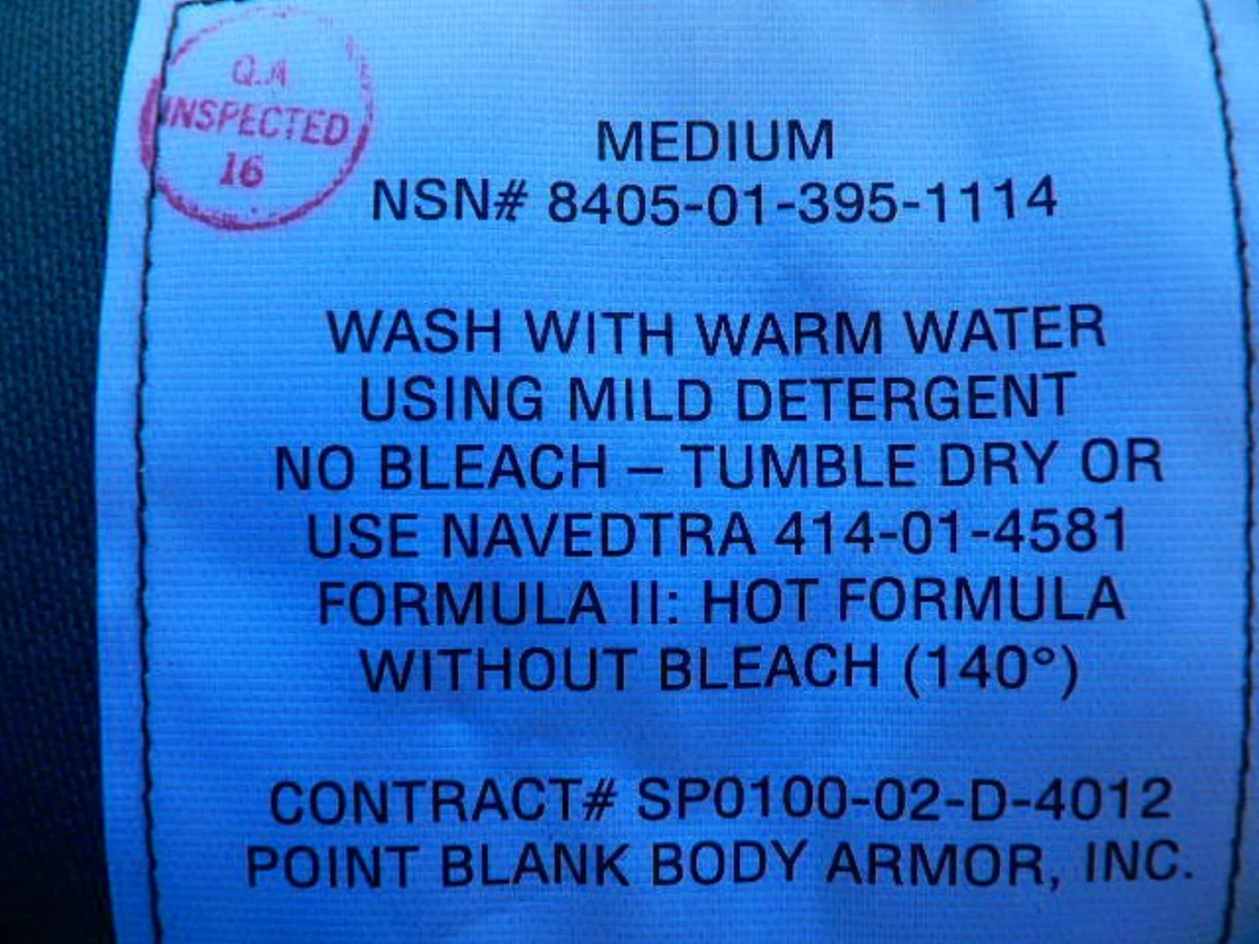 ミリタリーショップ 南国百貨店.COM|沖縄 メカニックカバーオール つなぎ Mサイズ 新品訳あり [ZZ G-506] 記録写真2