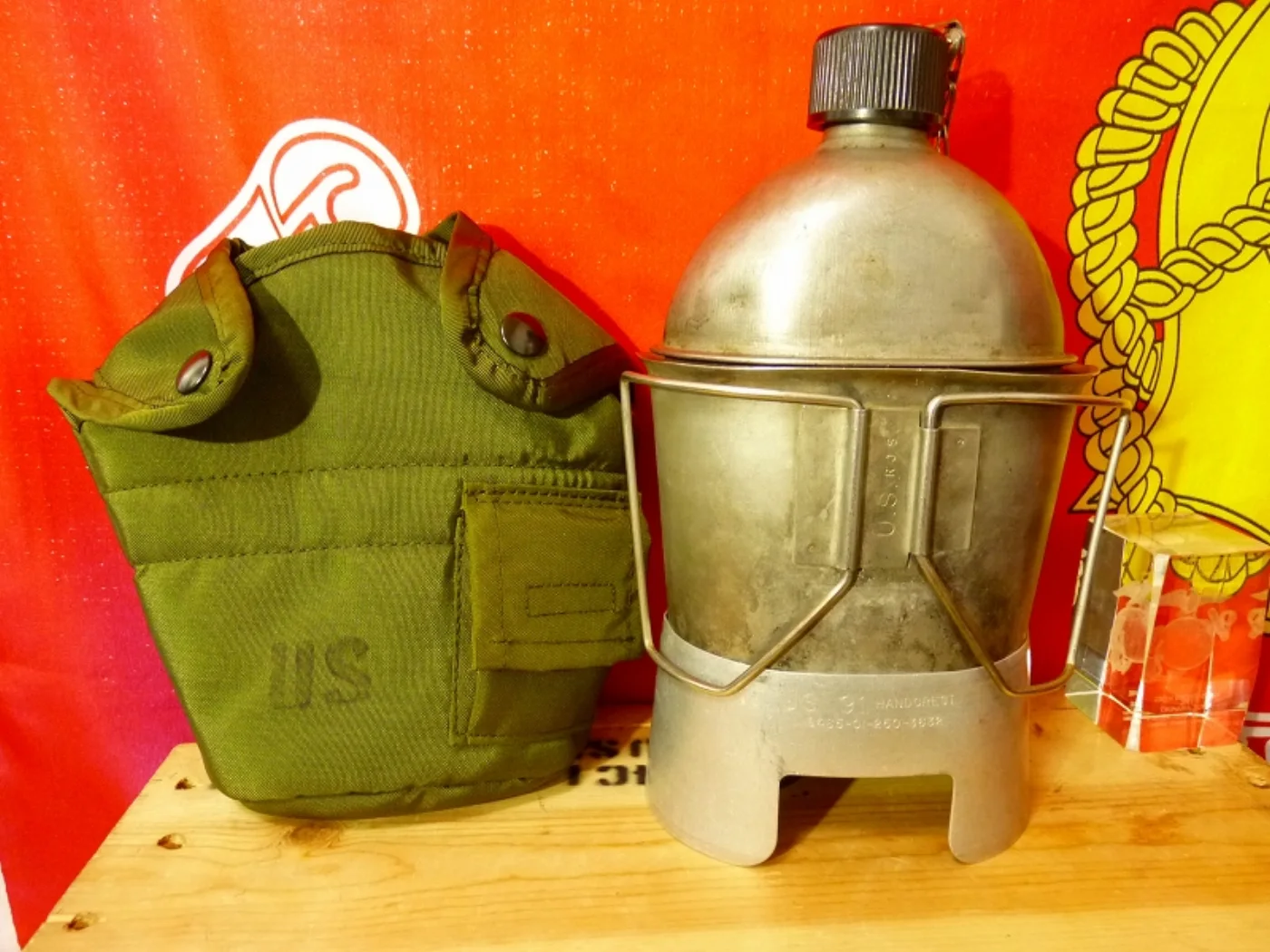 ミリタリーショップ 南国百貨店.COM|沖縄 ステンレスキャンティーン湯沸かしセット 1944 [Q-1613] - ス 記録写真2