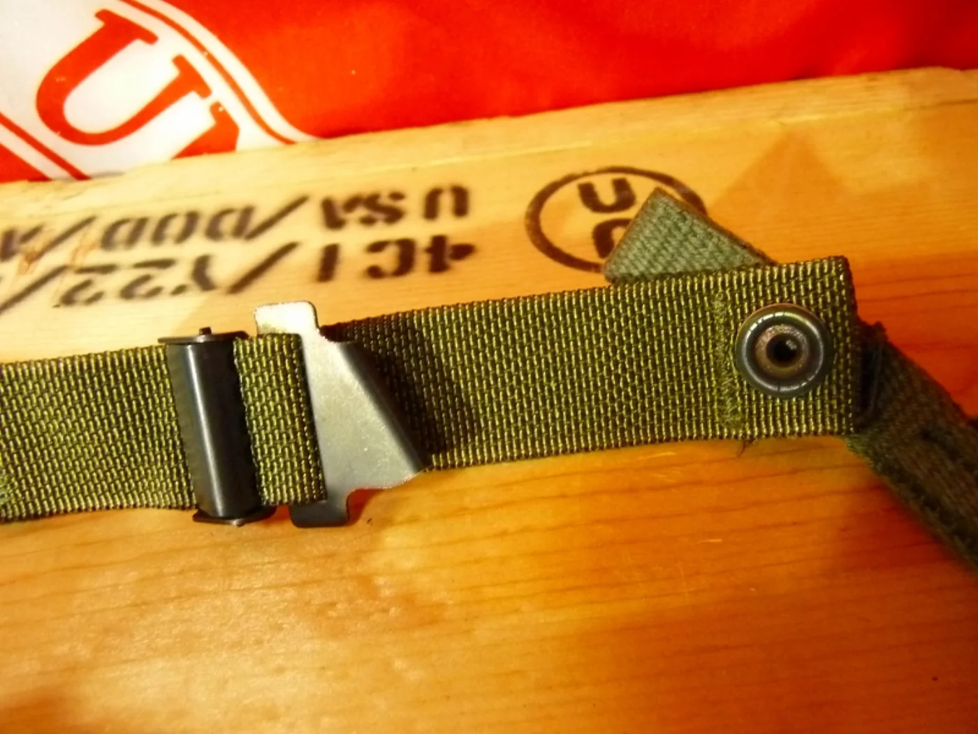 ミリタリーショップ 南国百貨店.COM|沖縄 M1スチールヘルメットパーツ デッドストック [Q-1605] - M1ス 記録写真4
