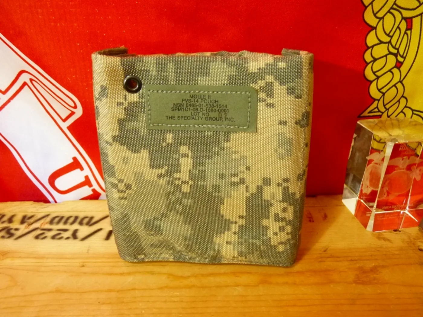 ミリタリーショップ 南国百貨店.COM|沖縄 MOLLE II PVS-14 POUCH 新品同様 [Q-1622] - 記録写真3