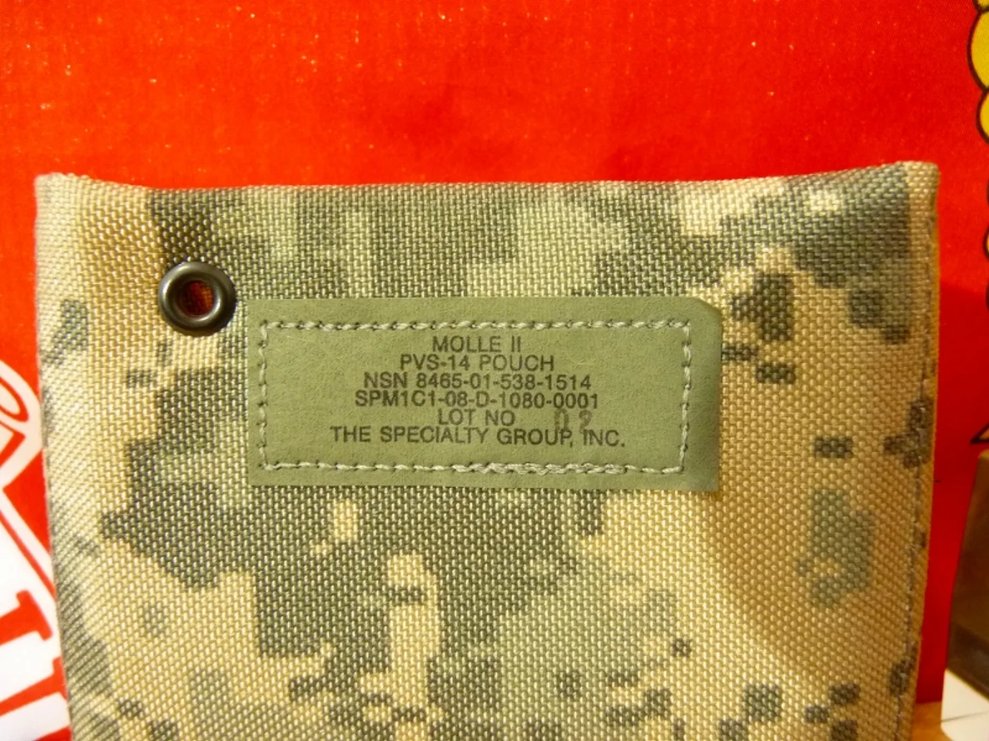 ミリタリーショップ 南国百貨店.COM|沖縄 MOLLE II PVS-14 POUCH 新品同様 [Q-1622] - 記録写真4