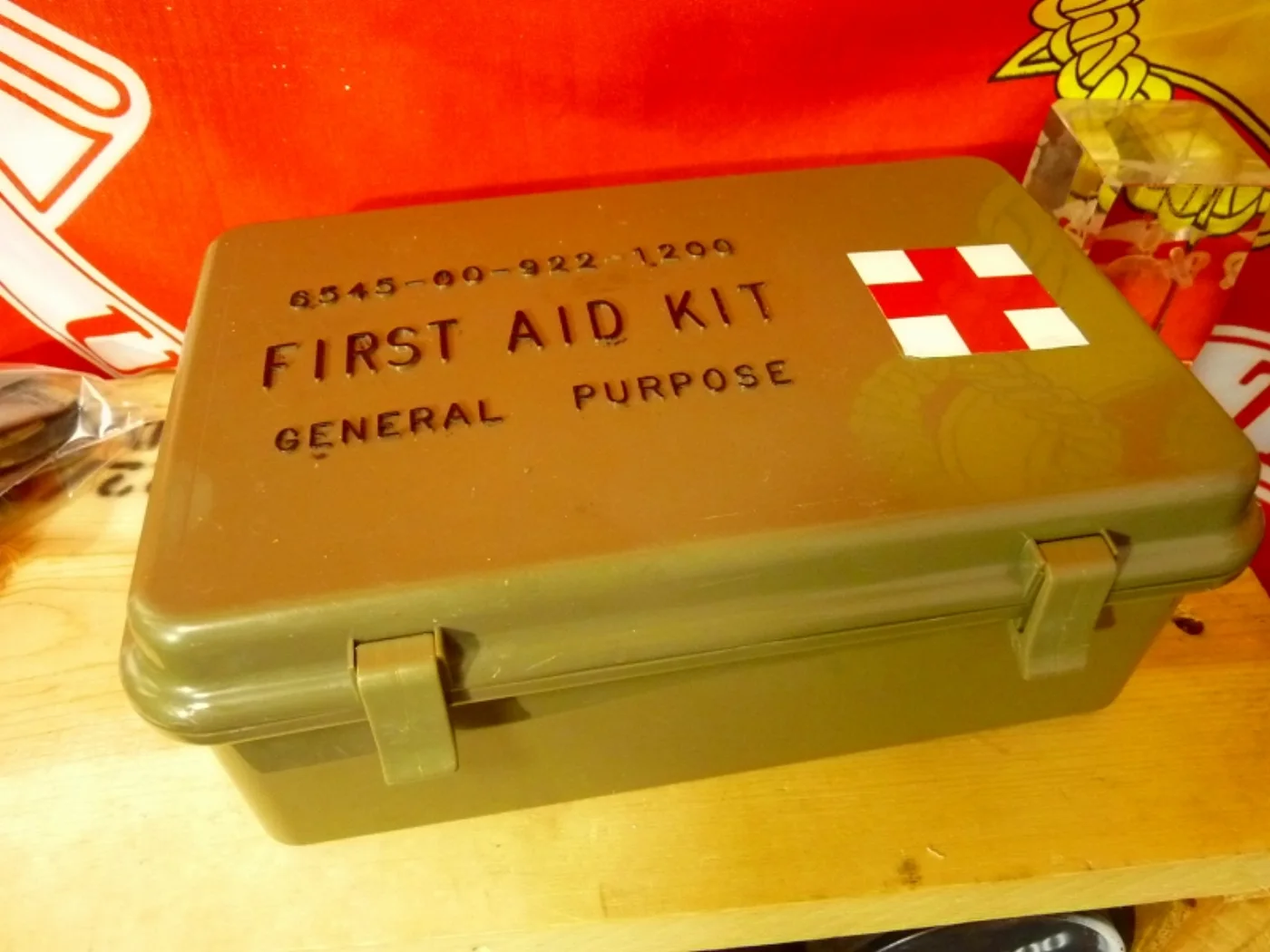 ミリタリーショップ 南国百貨店.COM|沖縄 FIRST AID KIT 中身入り プラスチックケース [ZZ Q-16 記録写真3