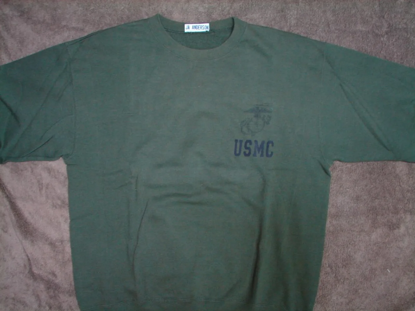 ミリタリーショップ 南国百貨店.COM|沖縄 USMC 海兵隊 トレーニングウェア スウェットシャツ M [Z FK-0 記録写真7