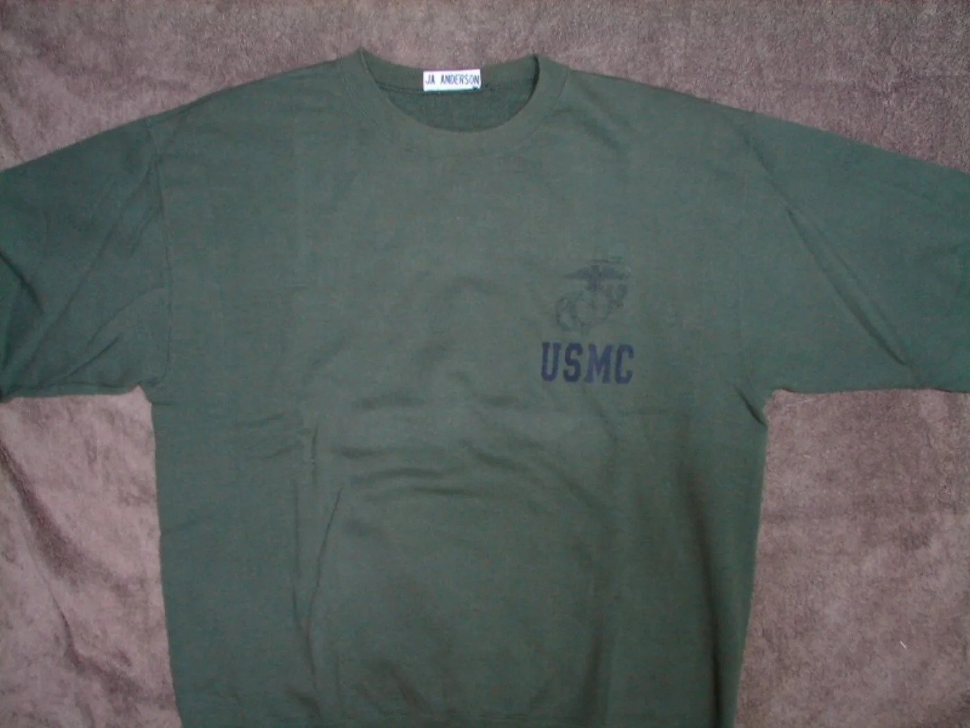 ミリタリーショップ 南国百貨店.COM|沖縄 USMC 海兵隊 トレーニングウェア スウェットシャツ M [Z FK-0 記録写真8