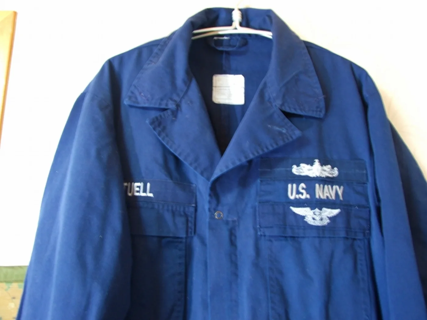 ミリタリーショップ 南国百貨店.COM|沖縄 U.S.NAVY かっこいいメカニックつなぎ 44R [Q-1657] - 記録写真6