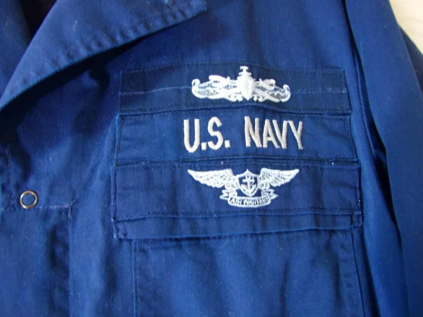 ミリタリーショップ 南国百貨店.COM|沖縄 U.S.NAVY かっこいいメカニックつなぎ 44R [Q-1657] - 記録写真7