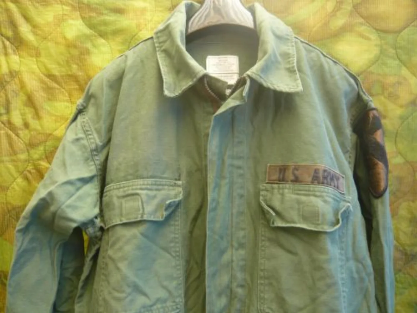 ミリタリーショップ 南国百貨店.COM|沖縄 U.S.ARMY カバーオール つなぎ M [J-268] - 米軍放出品 記録写真4