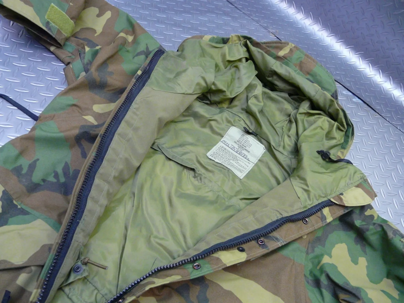 ミリタリーショップ 南国百貨店.COM|沖縄 USMC ゴアテックスパーカー TYPE-I S-X-SHORT [K-4 記録写真4
