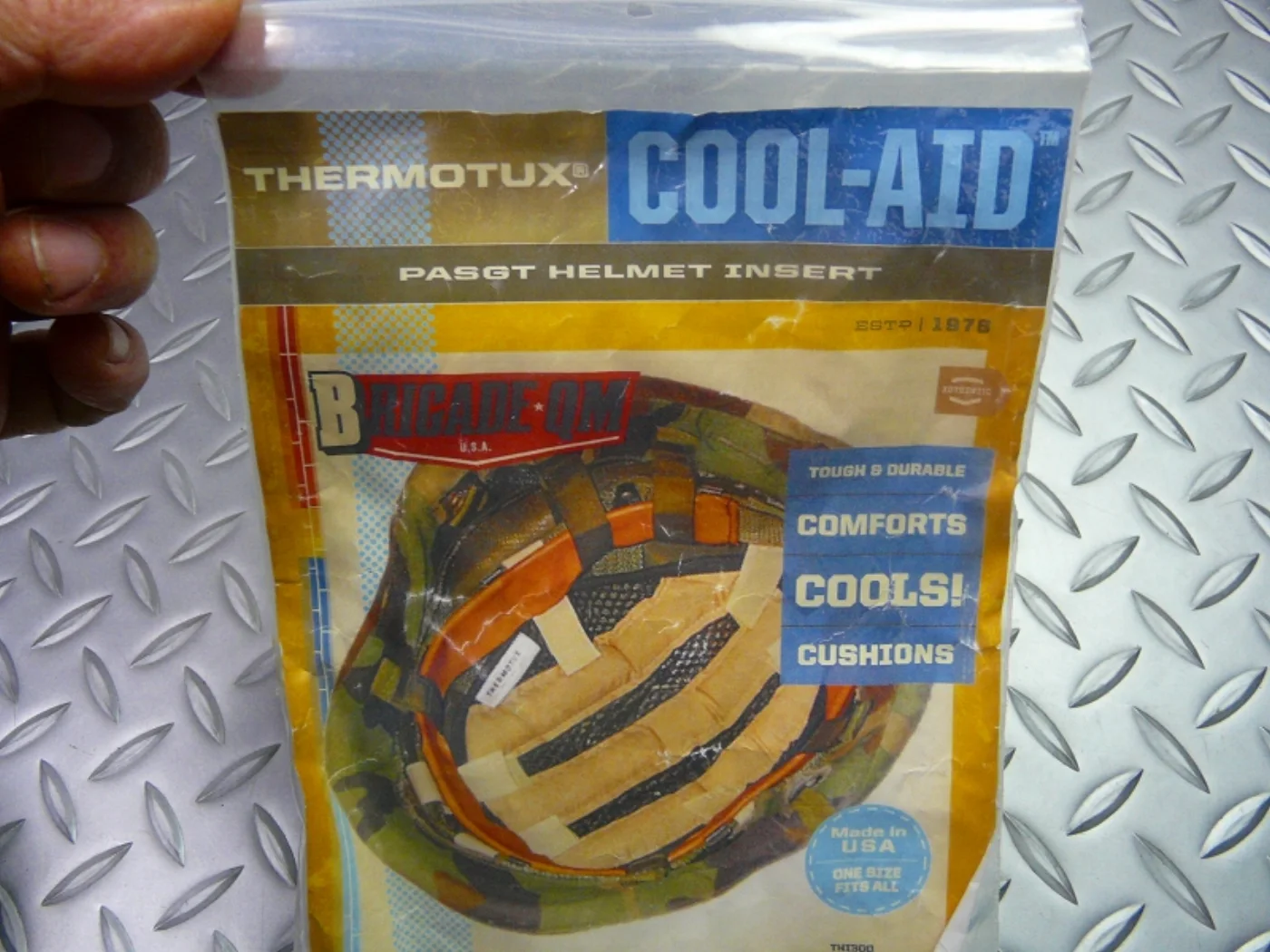 ミリタリーショップ 南国百貨店.COM|沖縄 ヘルメット用 COOL AID 新品 [C-1303] - ヘルメット用 記録写真6