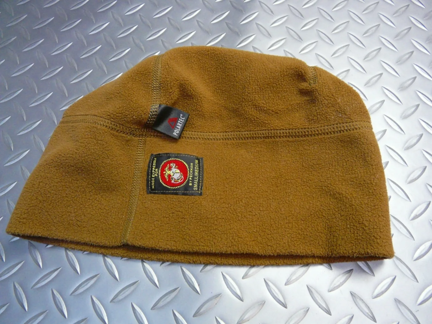 ミリタリーショップ 南国百貨店.COM|沖縄 USMC コヨーテ ポーラテック フリースキャップ [ZZ E-1326] 記録写真2