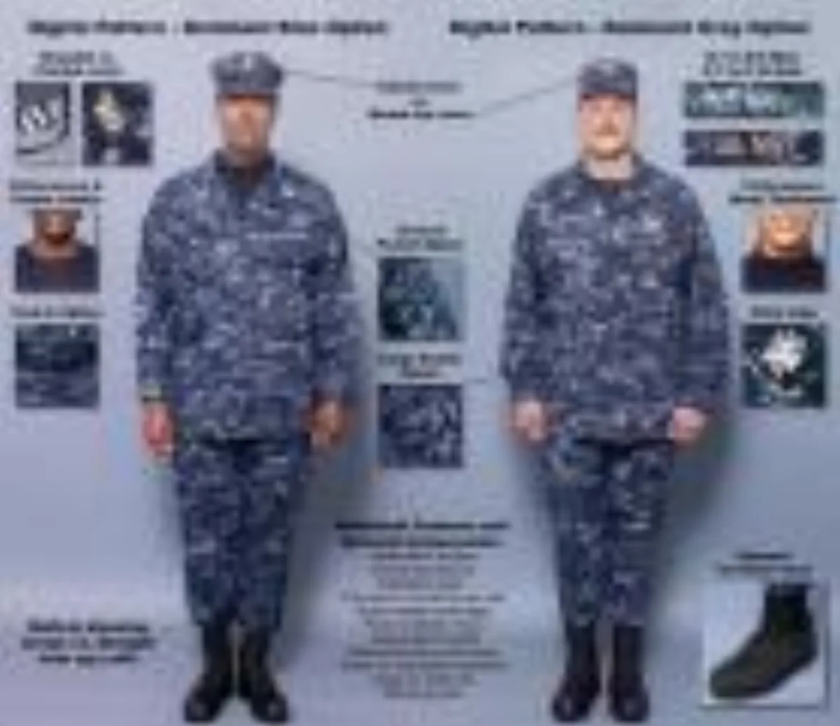 ミリタリーショップ 南国百貨店.COM|沖縄 NWU U.S.NAVY 新型ユニフォーム パンツ M-XS [Z-157 記録写真3