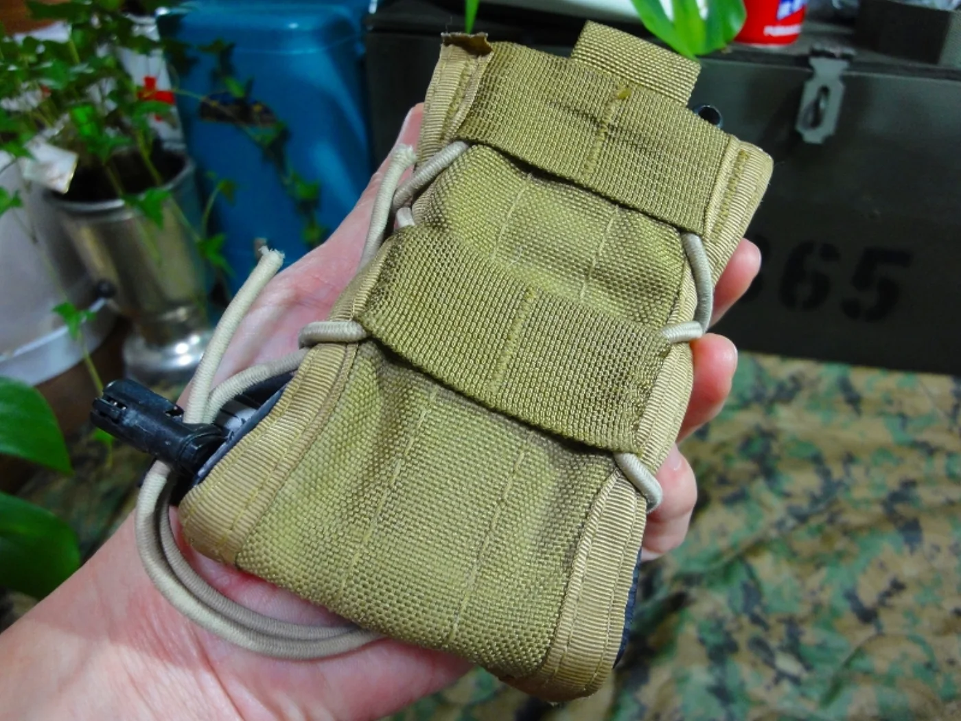 ミリタリーショップ 南国百貨店.COM|沖縄 マガジンポーチ コヨーテ 中古ワケあり [ZZ Q-1683] - マガジ 記録写真7