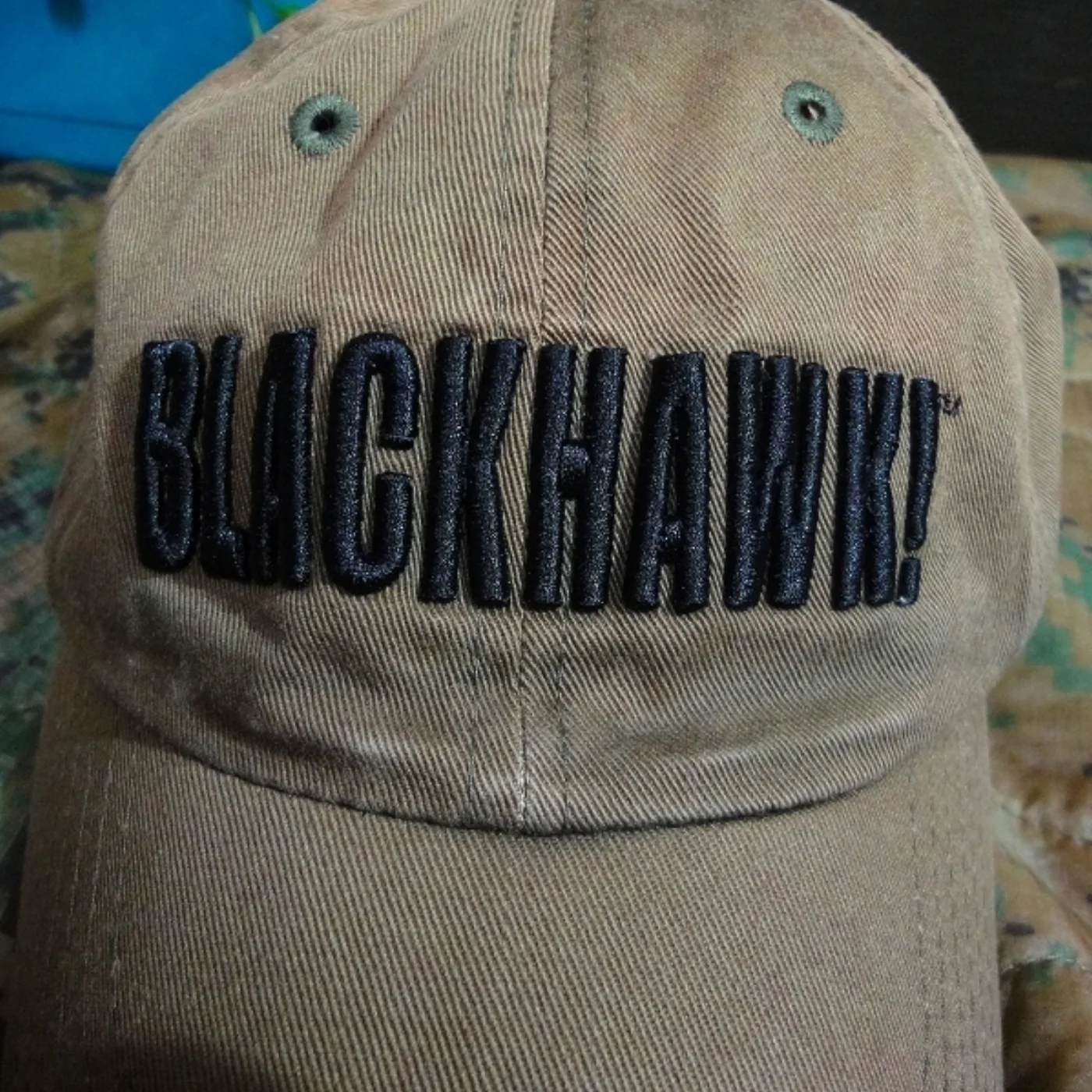 ミリタリーショップ 南国百貨店.COM|沖縄 BLACK HAWK! ベースボールキャップ [ZZ Q-1684] - 記録写真4
