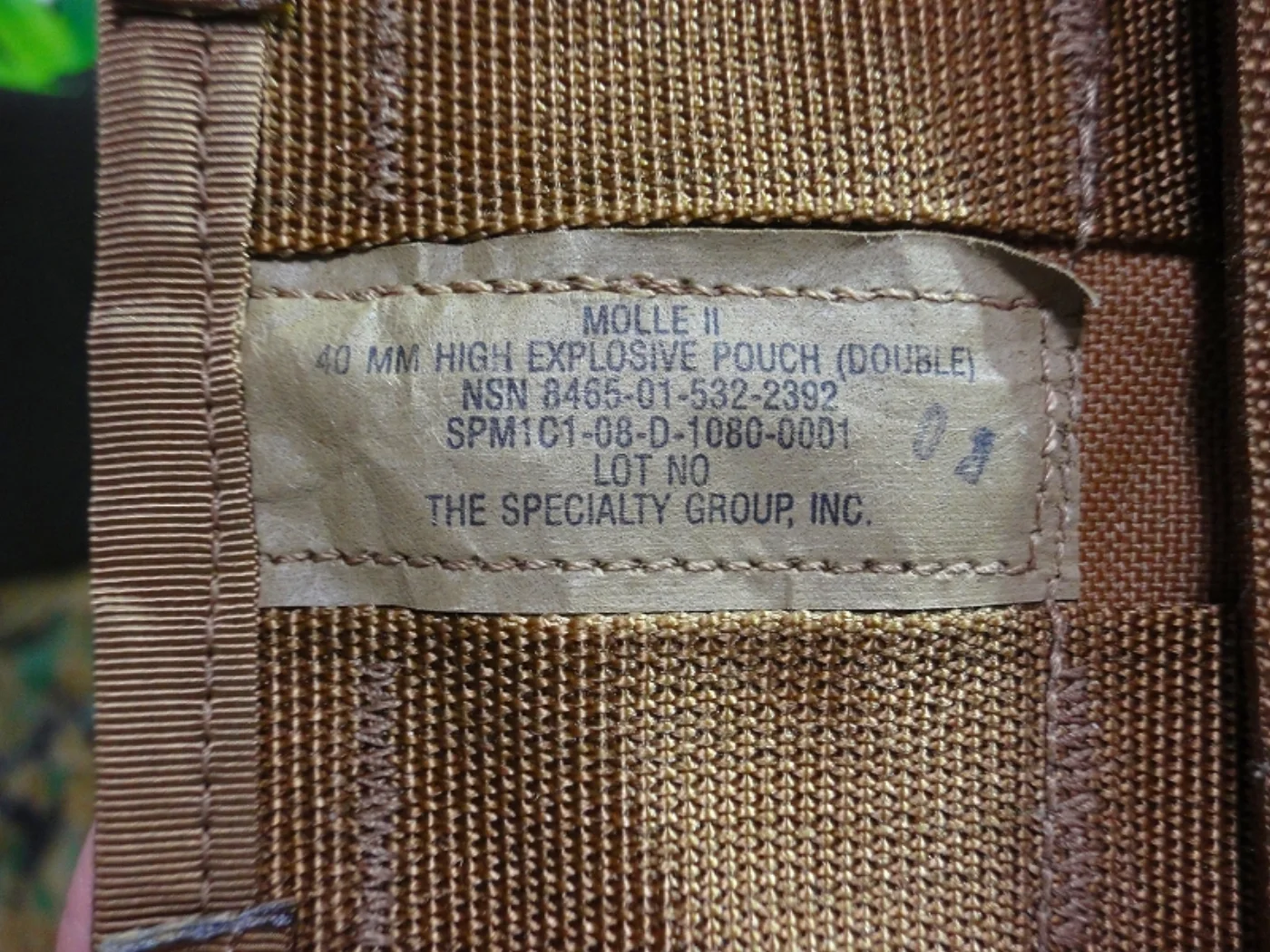 ミリタリーショップ 南国百貨店.COM|沖縄 MOLLE II 40MM HIGH EXPLOSIVE POUCH (W 記録写真4