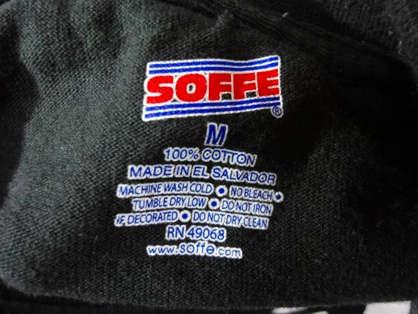 ミリタリーショップ 南国百貨店.COM|沖縄 USMC 黒 M コットン100% [ZZ Q-1731] - USMC& 記録写真4