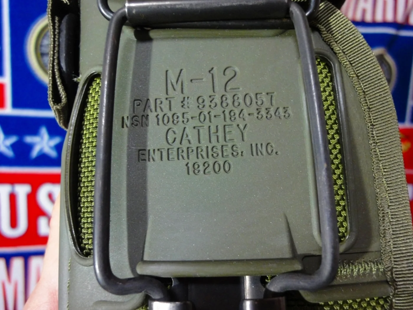 ミリタリーショップ 南国百貨店.COM|沖縄 M-12 CATHEY ホルスター 極上品 [ZZ Q-1701] - M 記録写真7