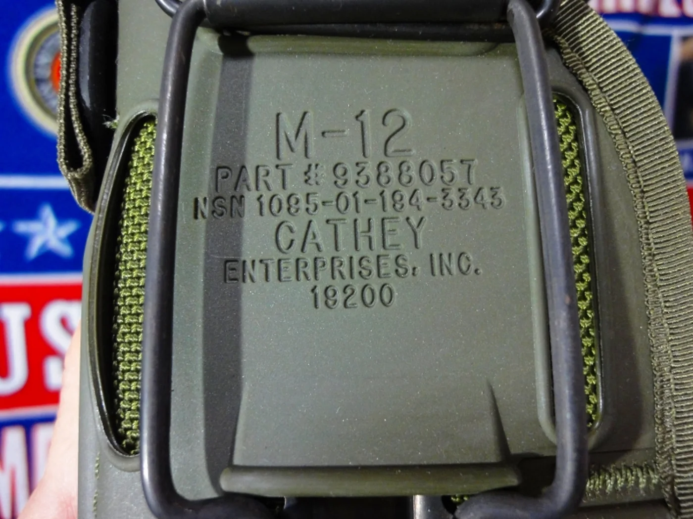 ミリタリーショップ 南国百貨店.COM|沖縄 M-12 CATHEY ホルスター 極上品 [ZZ Q-1701] - M 記録写真8