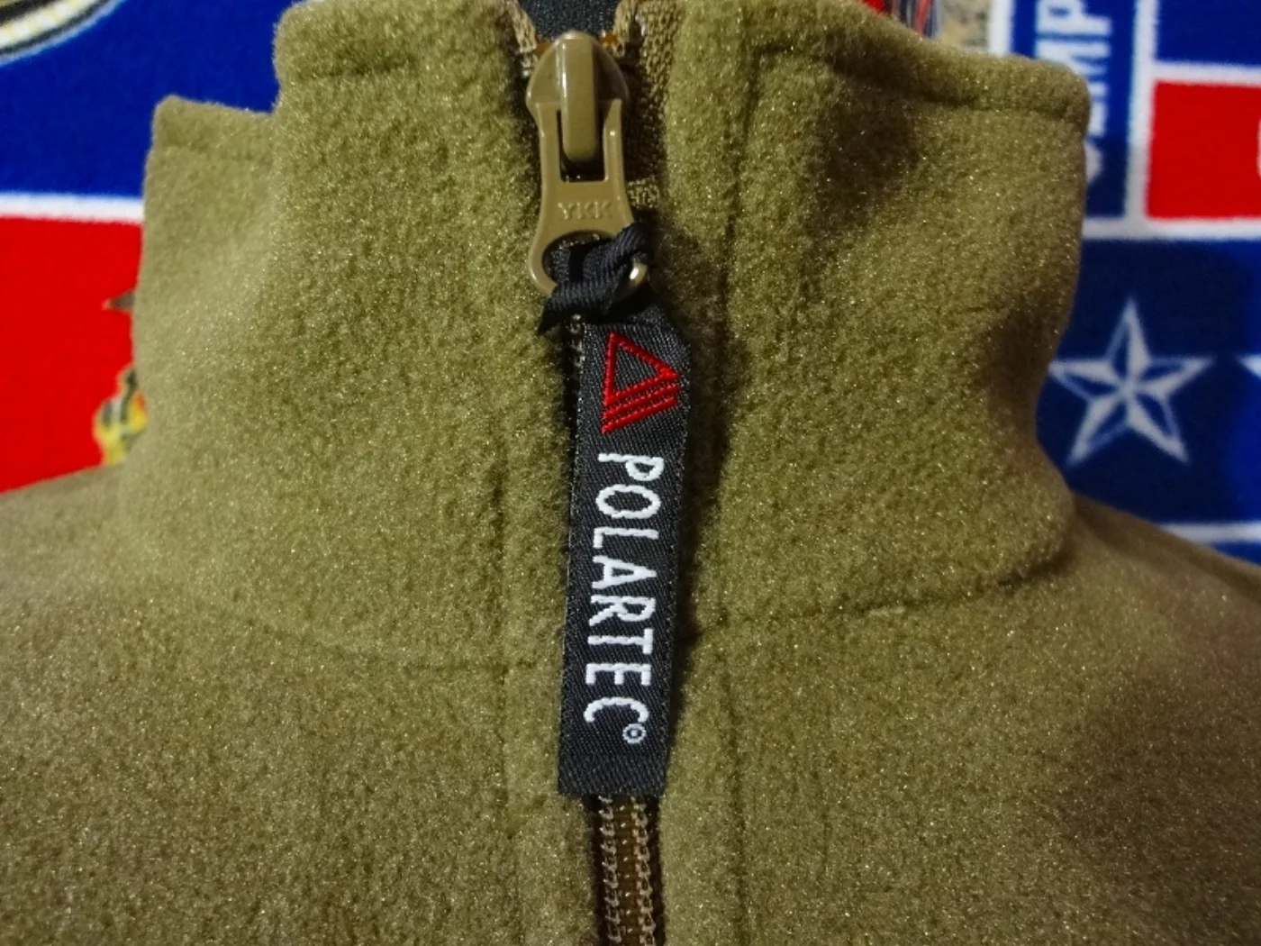 ミリタリーショップ 南国百貨店.COM|沖縄 POLARTEC ポーラテック フリース コヨーテ 極上品 L [ZZ Q 記録写真3