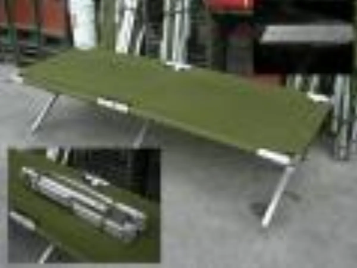 ミリタリーショップ 南国百貨店.COM|沖縄 GIコット GIベッド 新品未使用 [GI-BED] - 米軍放出品・新品 記録写真1