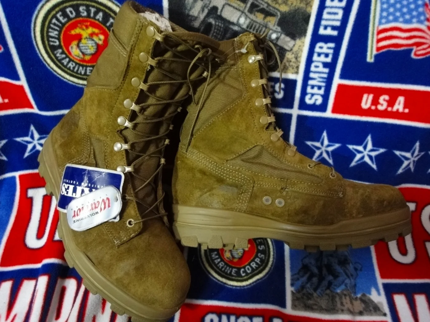 ミリタリーショップ 南国百貨店.COM|沖縄 BATES 防水デザートブーツ 10.5EW(28.5cm超幅広) 新品ワ 記録写真8