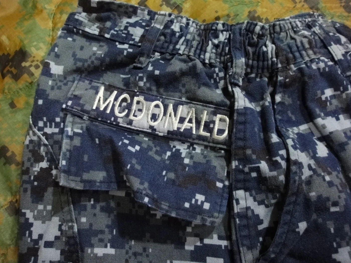 ミリタリーショップ 南国百貨店.COM|沖縄 映画「バトルシップ」NAVY新型パンツ NWU S-XL [ZZ Q-18 記録写真3