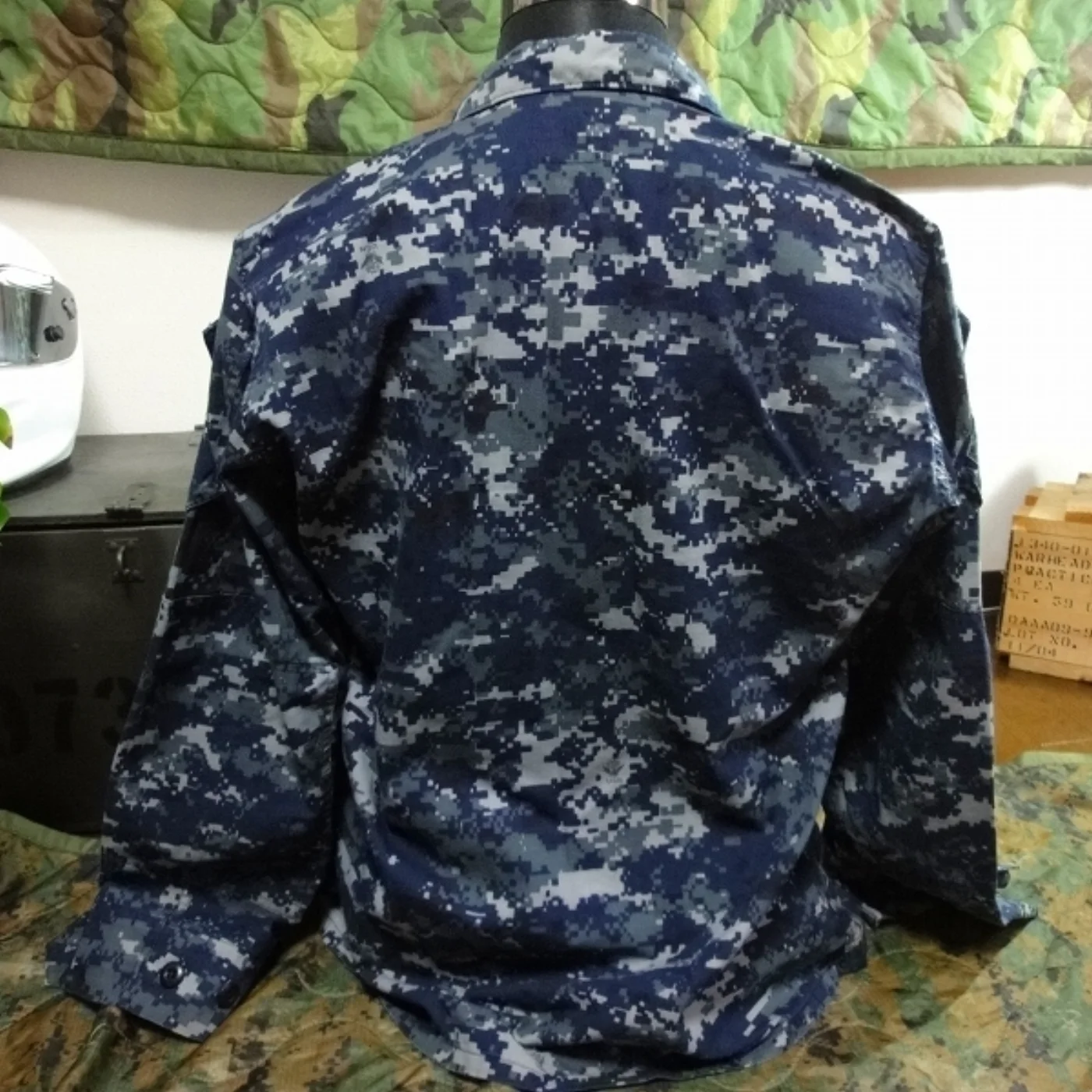 ミリタリーショップ 南国百貨店.COM|沖縄 映画「バトルシップ」NAVY新型ジャケット NWU M-R [ZZ Q-1 記録写真7