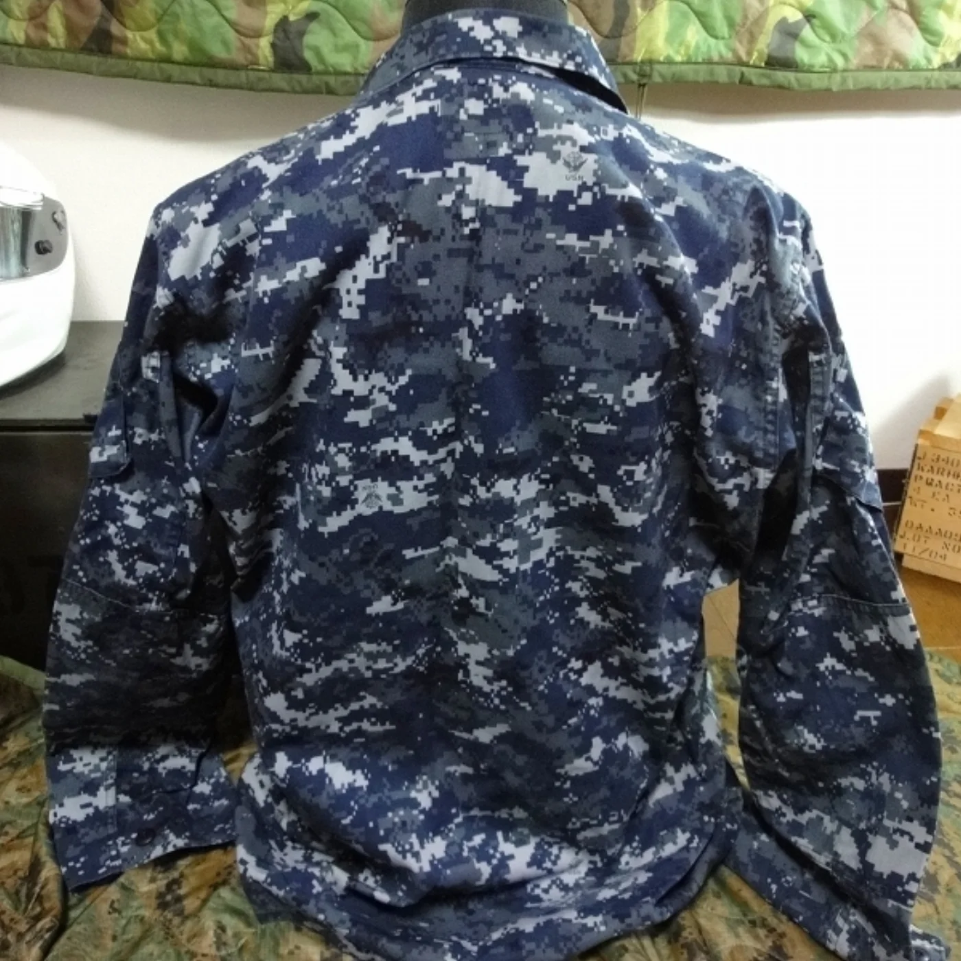 ミリタリーショップ 南国百貨店.COM|沖縄 映画「バトルシップ」NAVY新型ジャケット NWU L-L [ZZ Q-1 記録写真8