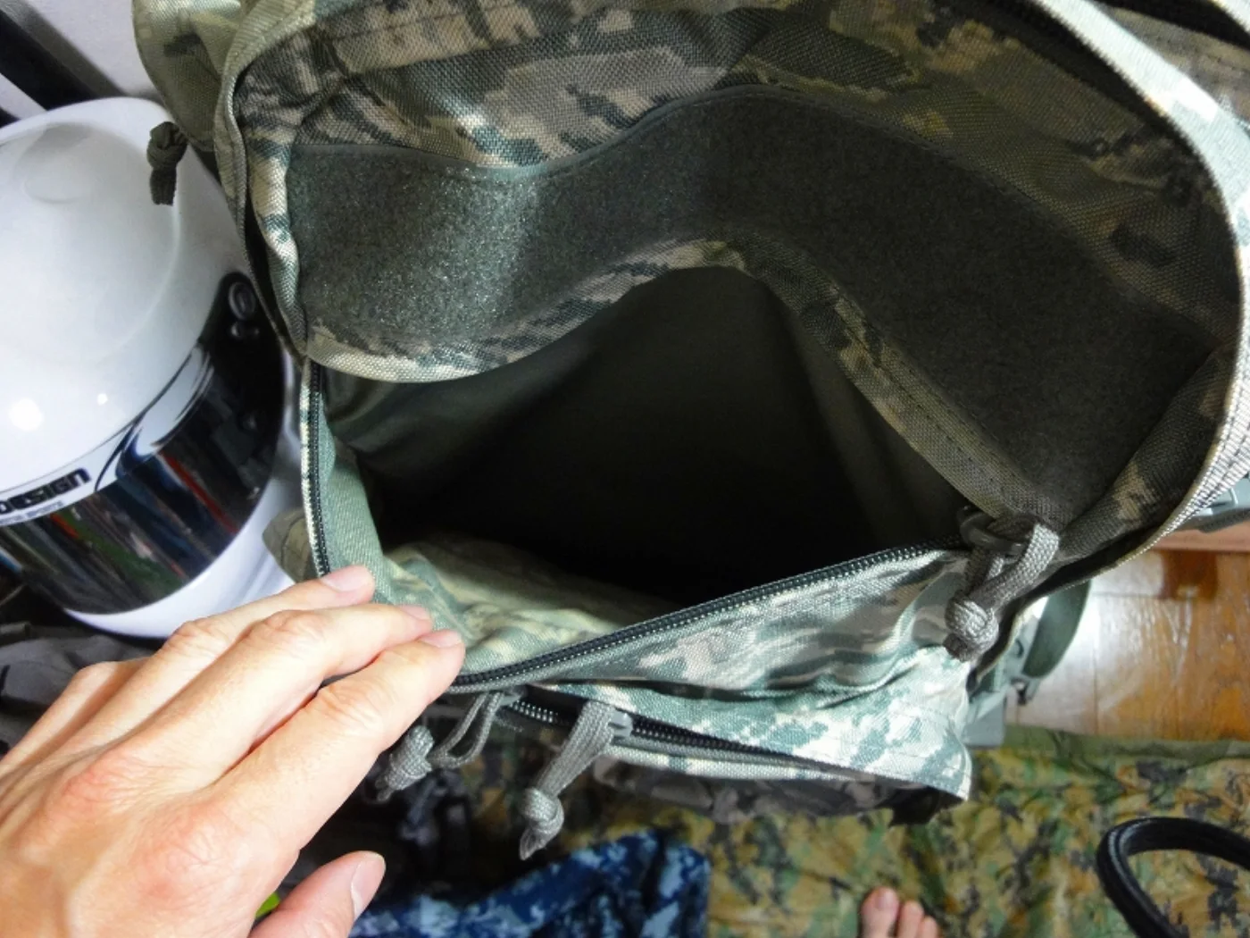 ミリタリーショップ 南国百貨店.COM|沖縄 USAF 大型リュックサック 極上品 [Z Q-1781] - USAF 記録写真2