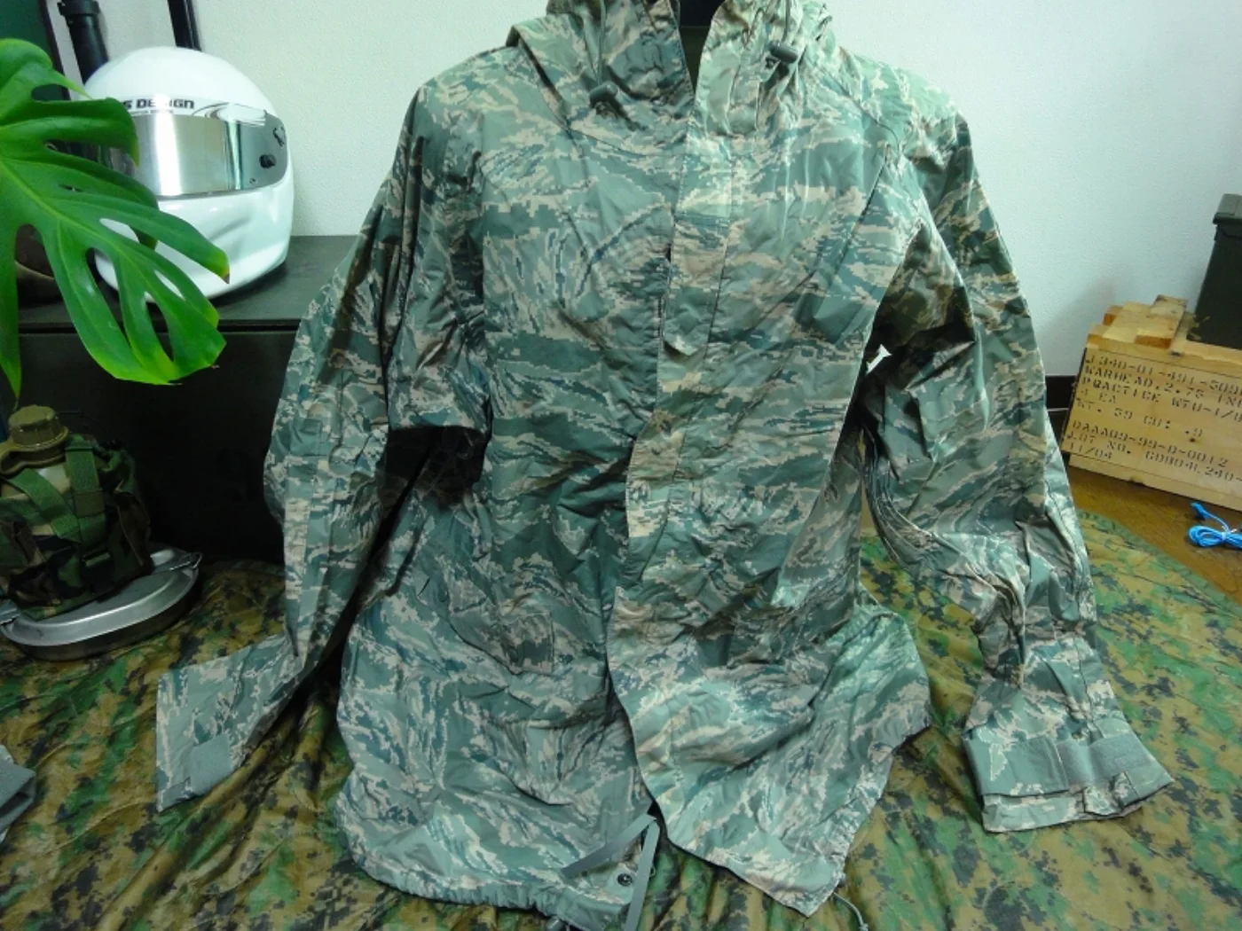 ミリタリーショップ 南国百貨店.COM|沖縄 USAF ABU レインウェア L [Z Q-1827] - USAF A 記録写真2