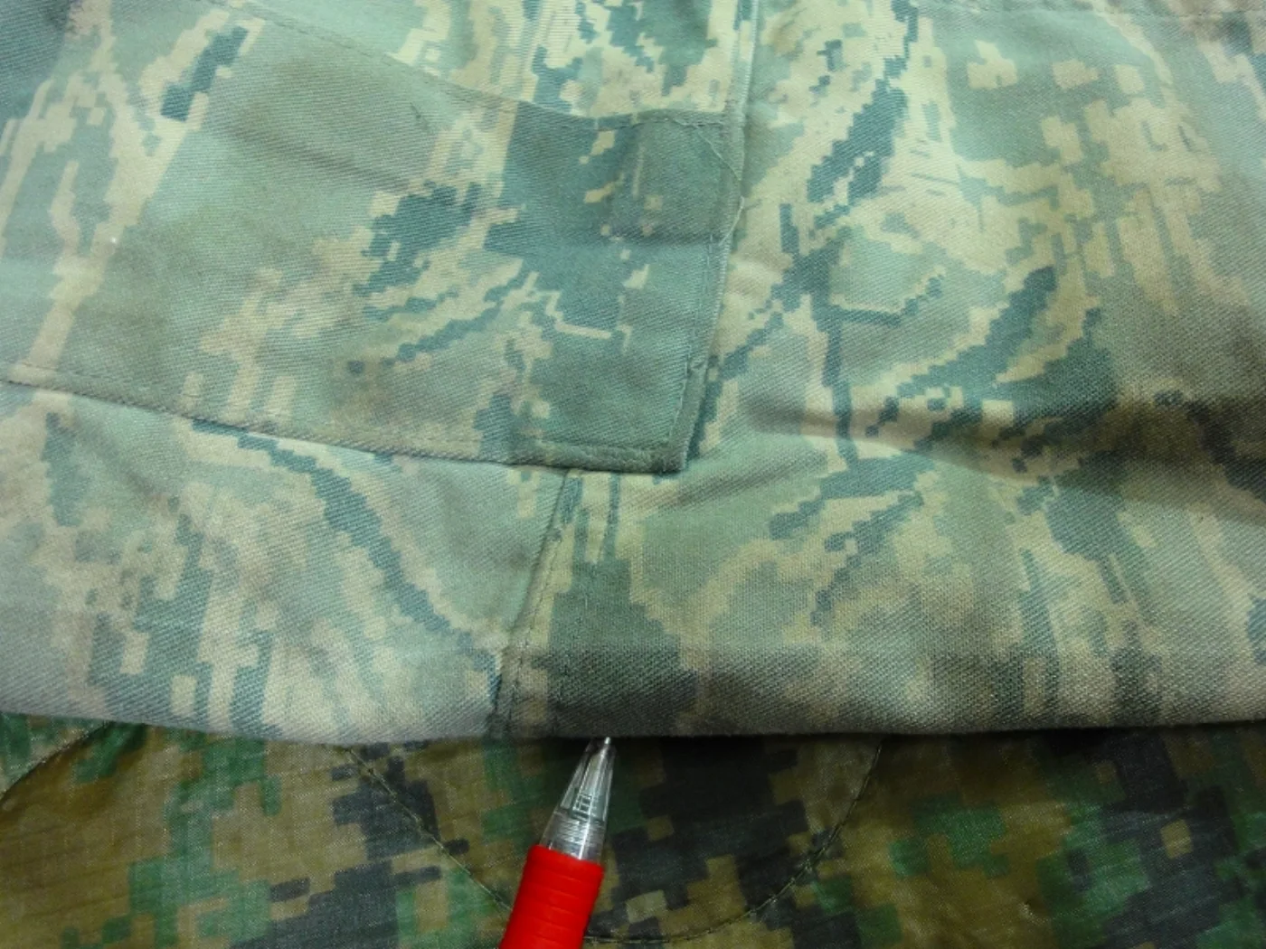 ミリタリーショップ 南国百貨店.COM|沖縄 USAF ABU パンツ 34R ワケあり特価品 [Q-1838] - U 記録写真5