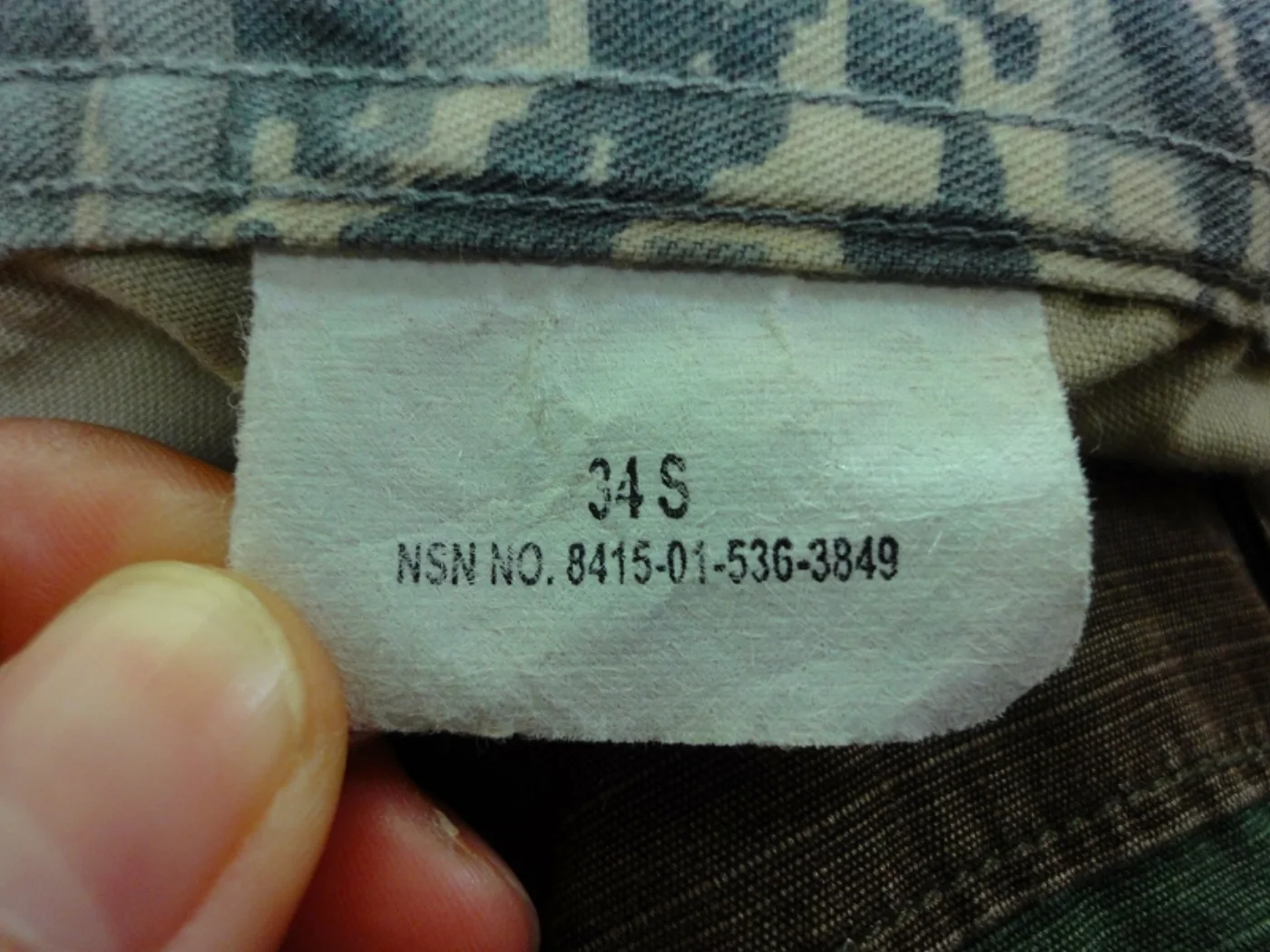 ミリタリーショップ 南国百貨店.COM|沖縄 USAF ABU パンツ 34S [Q-1841] - USAF ABU 記録写真8