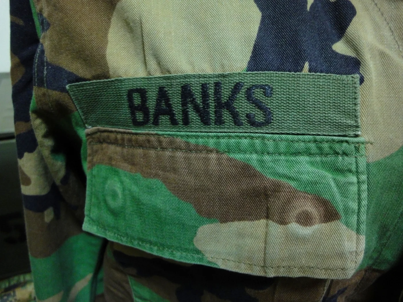 ミリタリーショップ 南国百貨店.COM|沖縄 U.S.ARMY 迷彩服 S-S ワッペン付き [ZZZ Q-1852] 記録写真3