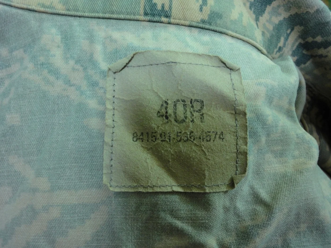 ミリタリーショップ 南国百貨店.COM|沖縄 USAF ABU ジャケット 40R (L-R) [Q-1858] - U 記録写真8