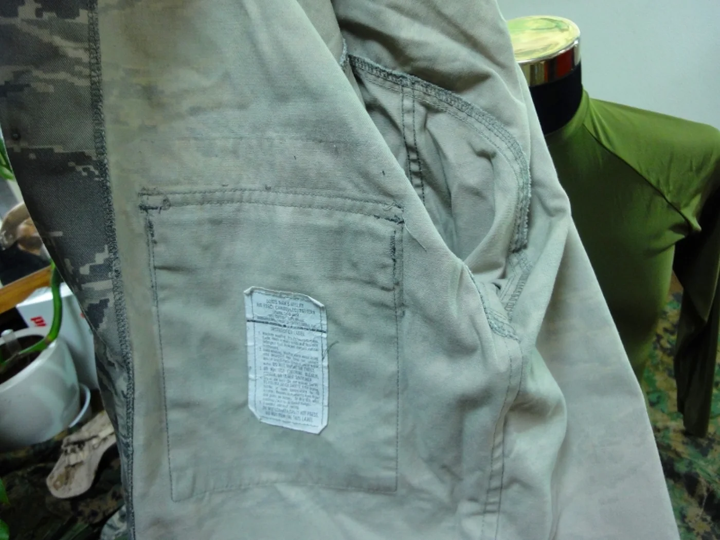 ミリタリーショップ 南国百貨店.COM|沖縄 USAF ABU ジャケット 40R (M-R) [Q-1859] - U 記録写真8