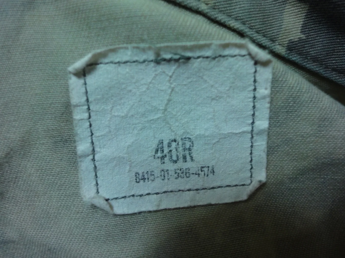 ミリタリーショップ 南国百貨店.COM|沖縄 USAF ABU ジャケット 40R (M-R) [Q-1861] - U 記録写真6