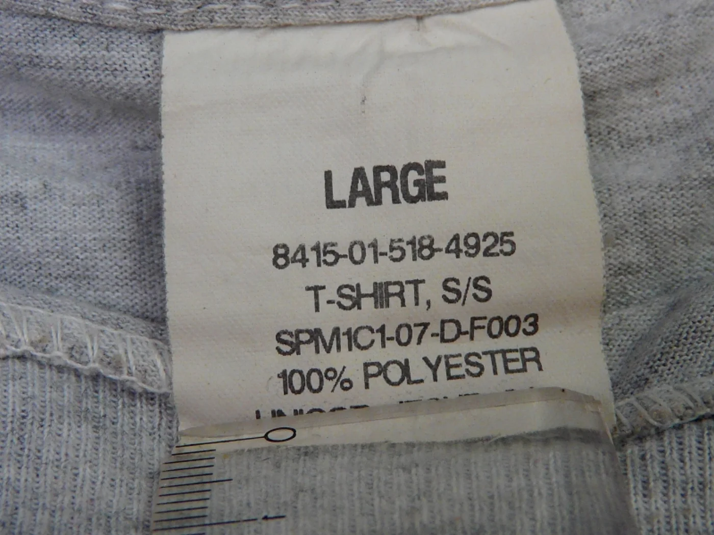 ミリタリーショップ 南国百貨店.COM|沖縄 U.S.AIR FORCE Tシャツ L [ZZ G-938] - U.S 記録写真6