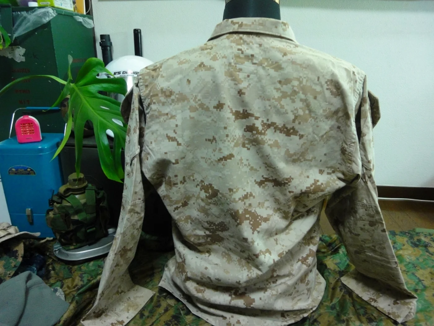 ミリタリーショップ 南国百貨店.COM|沖縄 NAVY マーパット デザート ジャケット M-R [ZZZ Q-1868 記録写真5