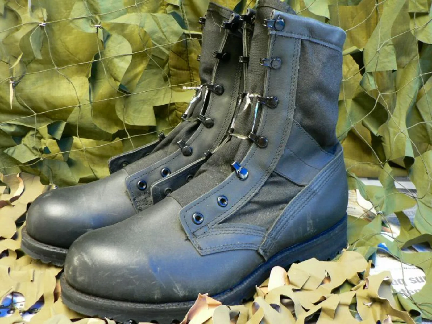 ミリタリーショップ 南国百貨店.COM|沖縄 Belleville コンバットブーツ 10.5W 未使用品 [B-496 記録写真2