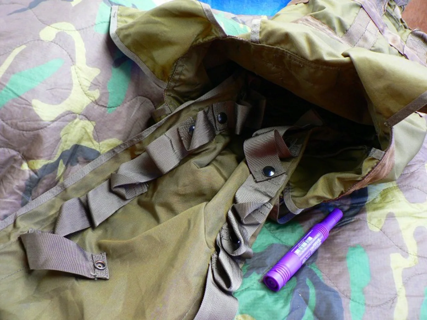 ミリタリーショップ 南国百貨店.COM|沖縄 パラシュートバッグ DEPLOYMENT BAG [ZZ A-193] - 記録写真3