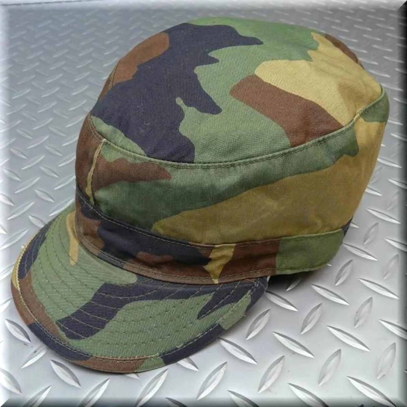 ミリタリーショップ 南国百貨店.COM|沖縄 ユーティリティーキャップ 迷彩 7(3/8) M 59cm [ZZ E-1 記録写真2