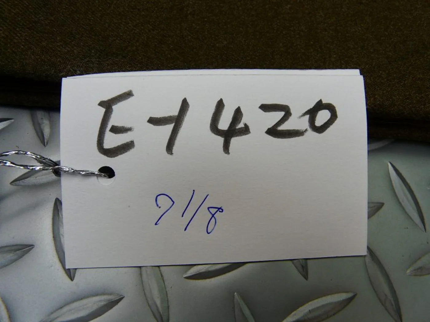 ミリタリーショップ 南国百貨店.COM|沖縄 M-1950 帽子 カーキ 7(1/8) 57cm S [ZZ E-142 記録写真8