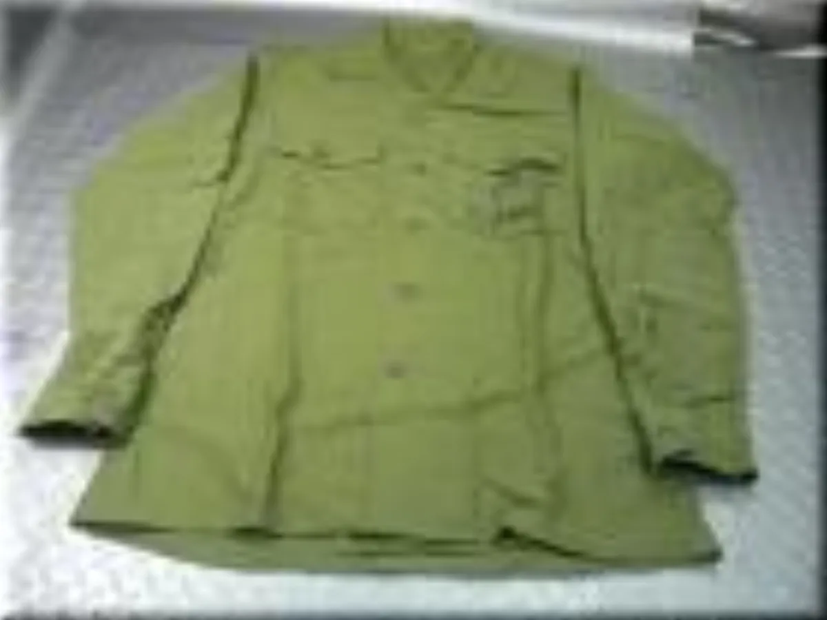 ミリタリーショップ 南国百貨店.COM|沖縄 USMC OD コットンシャツ [ZZ G-981] - USMC OD 記録写真1