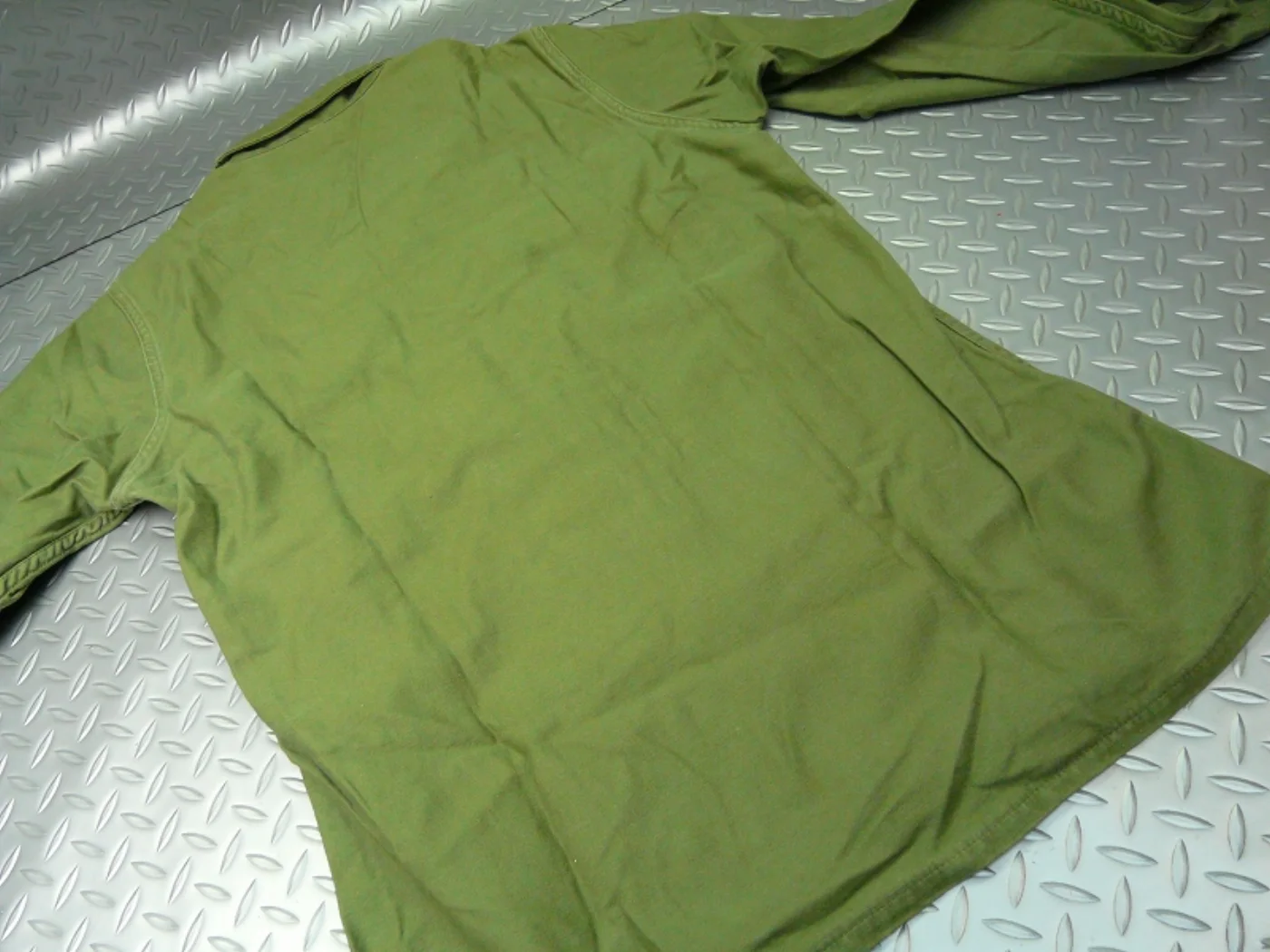 ミリタリーショップ 南国百貨店.COM|沖縄 USMC OD コットンシャツ [ZZ G-981] - USMC OD 記録写真7