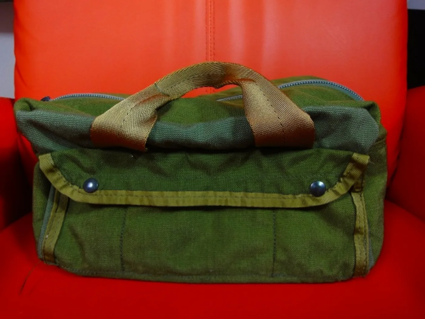 ミリタリーショップ 南国百貨店.COM|沖縄 工具バッグ 30x13x14cm [Q-1929] - 工具バッグ米軍放出 記録写真3