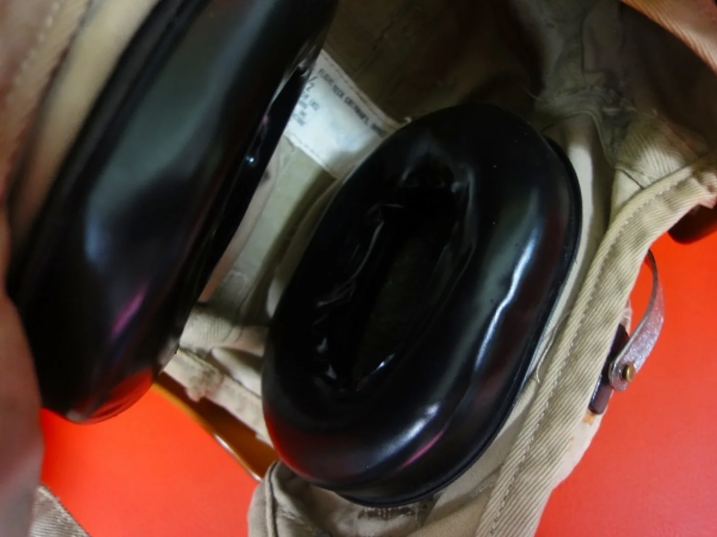 ミリタリーショップ 南国百貨店.COM|沖縄 NAVY デッキクルー ヘルメット 茶色 7(1/2) [Q-1930] 記録写真8