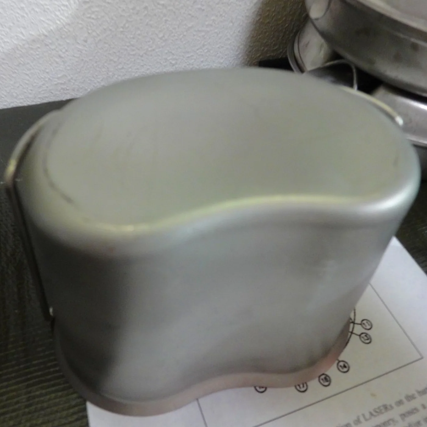 ミリタリーショップ 南国百貨店.COM|沖縄 キャンティーンカップ＋湯沸かし台のセット 未使用品 [Q-1942 + Y 記録写真4