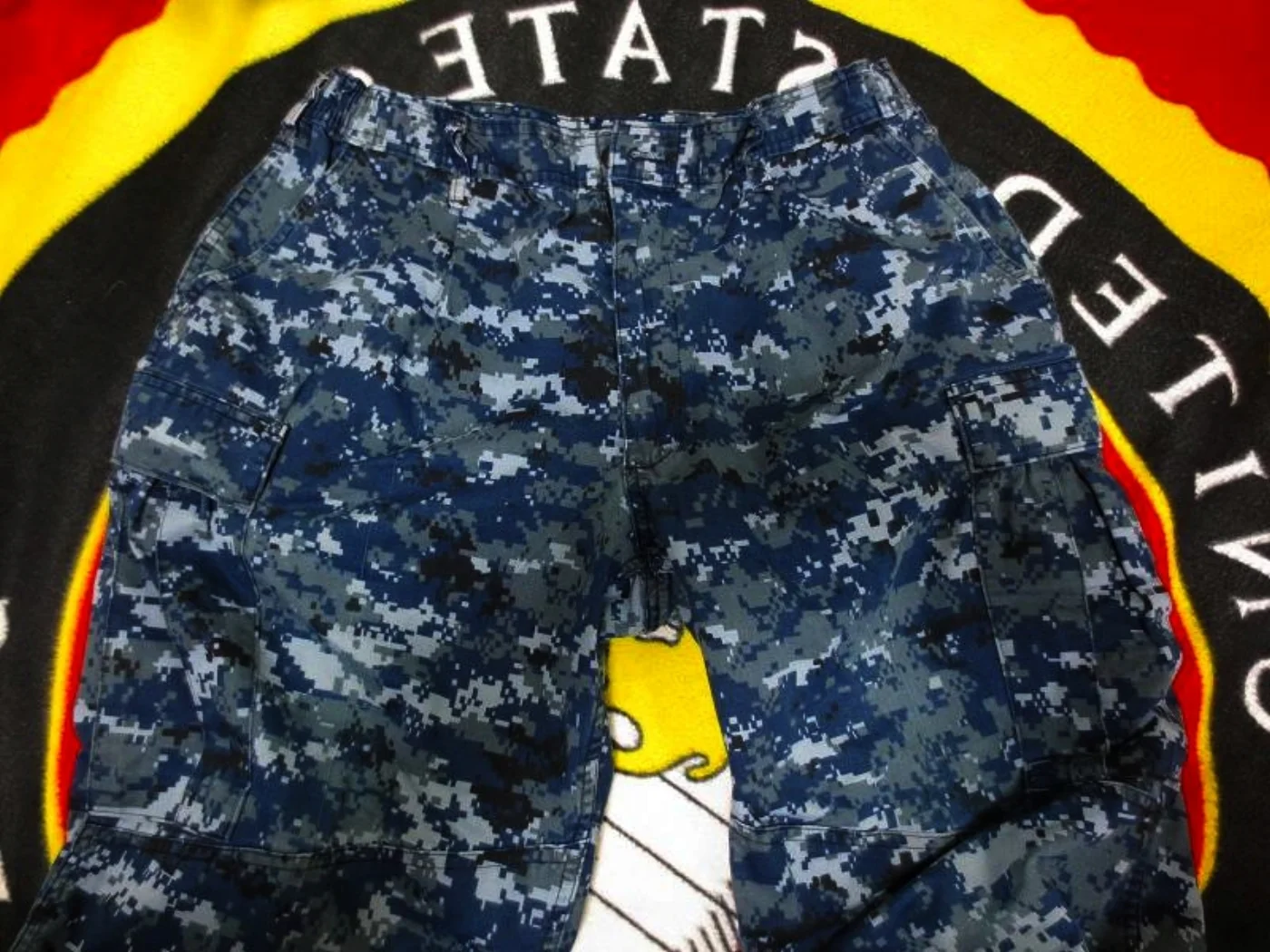 ミリタリーショップ 南国百貨店.COM|沖縄 U.S.NAVY NWU 新型迷彩パンツ L-R [ZZ Q-1972] 記録写真5