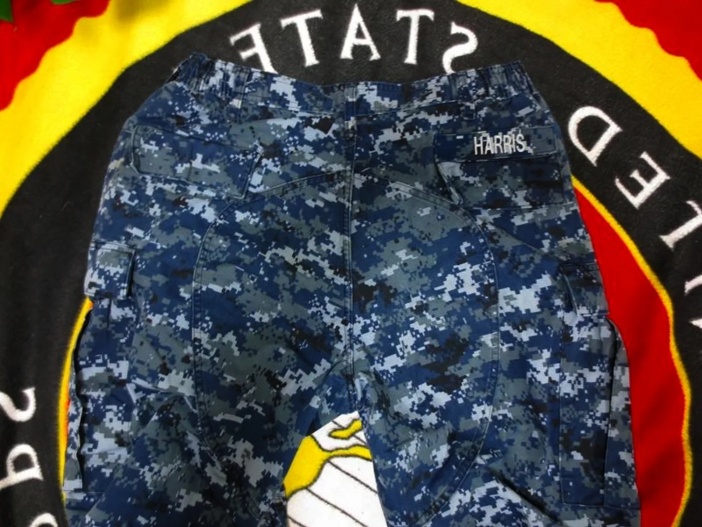 ミリタリーショップ 南国百貨店.COM|沖縄 U.S.NAVY NWU 新型迷彩パンツ L-R [ZZ Q-1972] 記録写真6