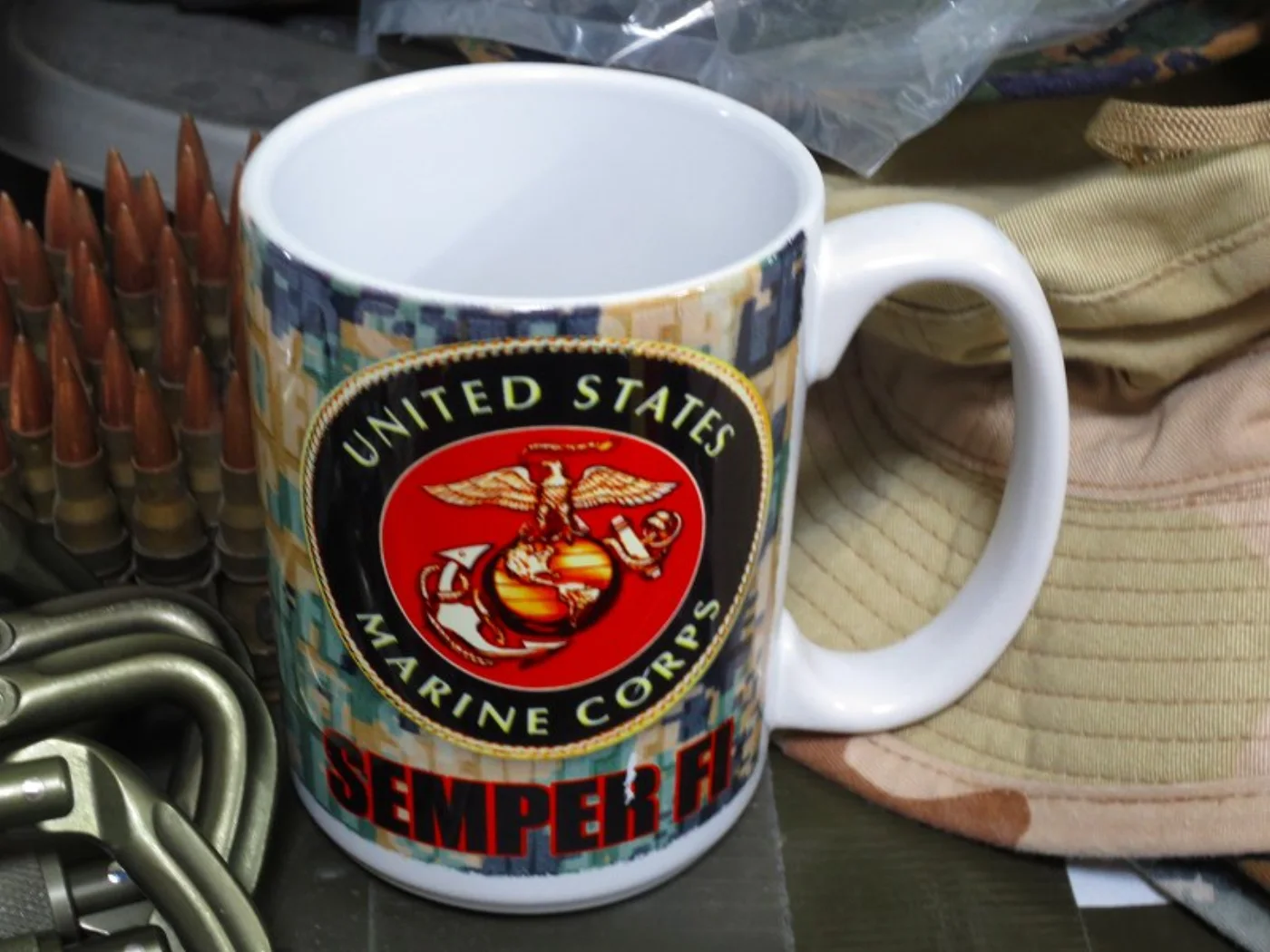 ミリタリーショップ 南国百貨店.COM|沖縄 USMC マグカップ [ZZ Q-1973] - USMC マグカップ米軍 記録写真3