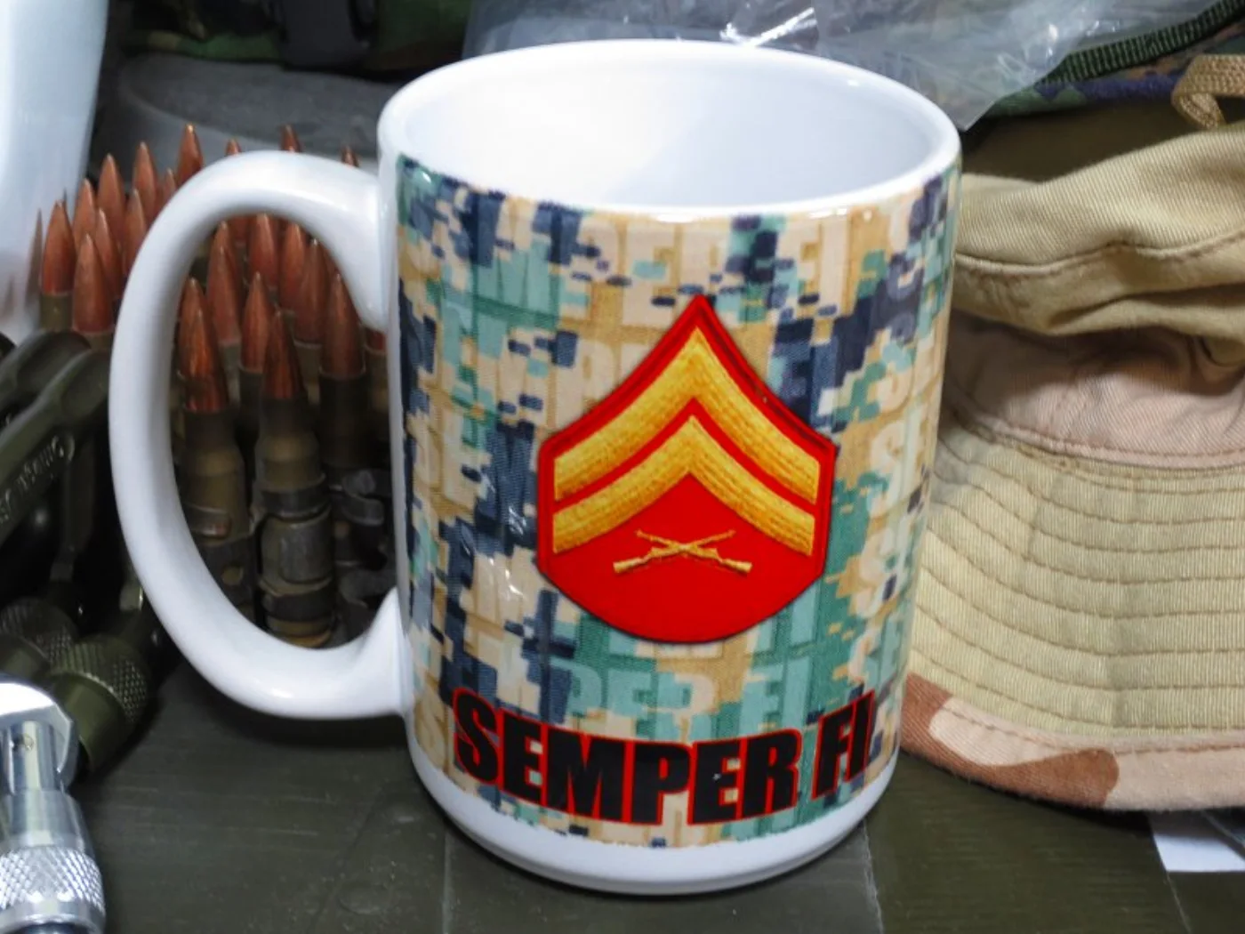 ミリタリーショップ 南国百貨店.COM|沖縄 USMC マグカップ [ZZ Q-1973] - USMC マグカップ米軍 記録写真4